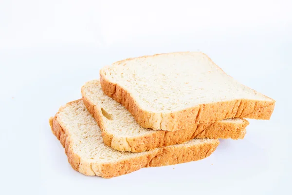 Chleb tło w plasterkach — Zdjęcie stockowe
