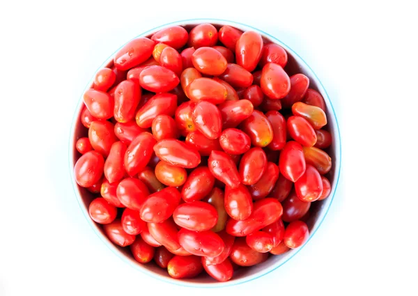 Grupo de tomates cereja — Fotografia de Stock