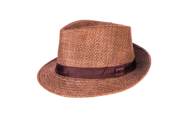 Brown man hat — Stock Photo, Image
