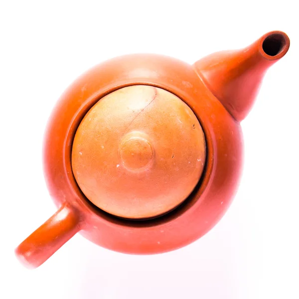 Tea pot on white background — Stock Photo, Image