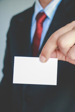 İşadamı gösteren kağıt