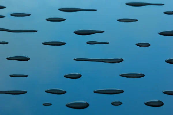 伸ばされた水滴のパターン. — ストック写真