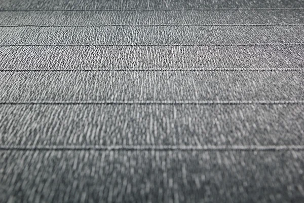 Fond gris minimaliste texturé abstrait avec lignes horizontales . — Photo