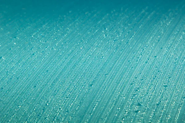 Water drops on the background. Condensate. Mint color background. Water drops background. — Stock Photo, Image