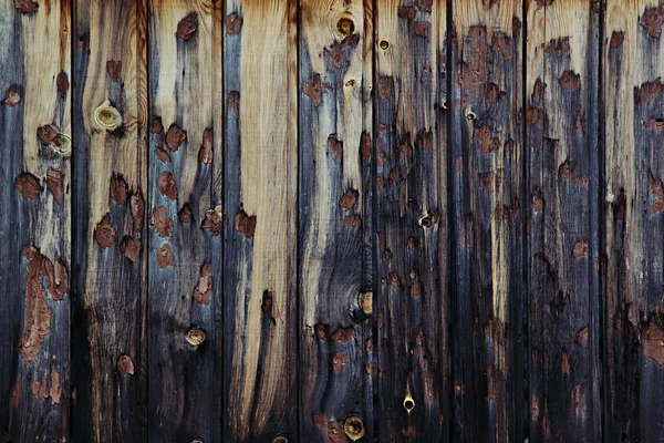 Vintage fond en bois foncé. Vieux panneau beige et bleu foncé. Fond en bois. Texture bois . — Photo