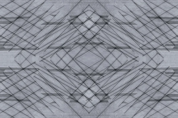 Abstrakter asymmetrischer Hintergrund der Holzplanken. abstraktes minimalistisches Muster, das sich durch Streifen schneidet. grauer Hintergrund. Hintergrund im Stil des Konstruktivismus. — Stockfoto