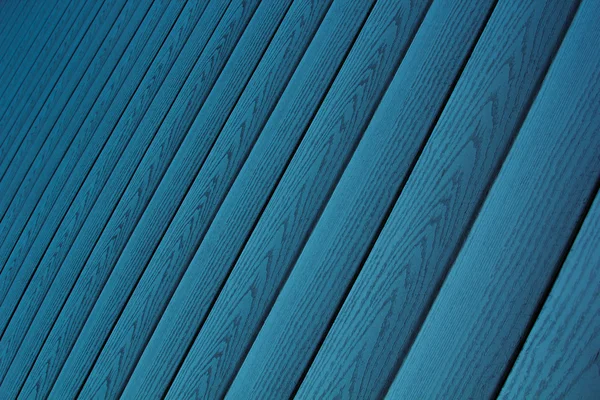 Fundo de madeira azul. Placas diagonais. Textura de madeira . — Fotografia de Stock