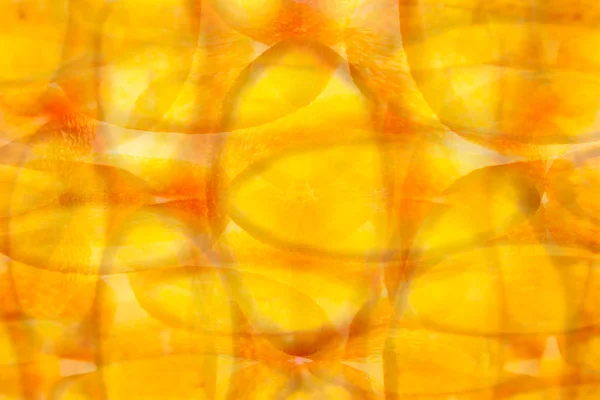 Abstraktes Muster von Orangenscheiben. Hintergrund Frucht. — Stockfoto