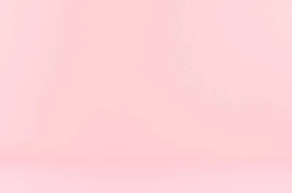 Morbido Sfondo Rosa Pastello Chiaro Con Prospettiva Come Camera — Foto Stock