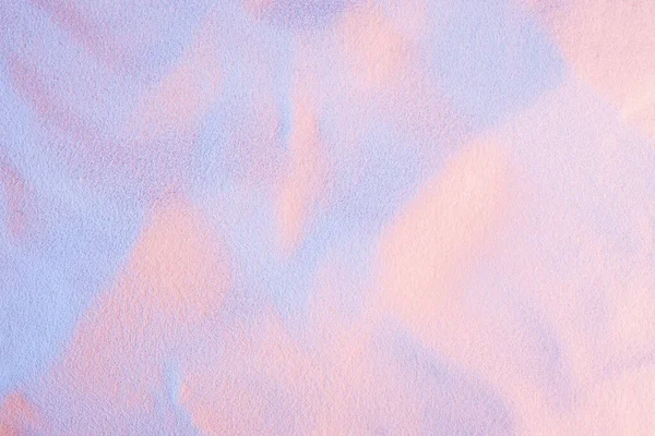 Moda Verão Neon Moderno Rosa Azul Textura Areia Com Suaves — Fotografia de Stock