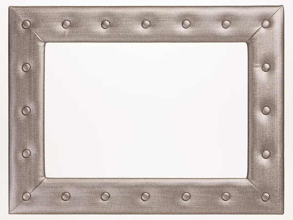 Порожня рамка зображення на білому тлі — стокове фото