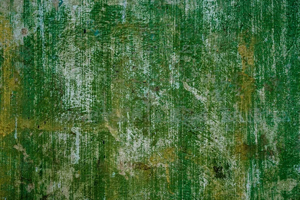 Metin veya tasarım için kopyalama alanı olan antik yeşil beton duvar dokusu