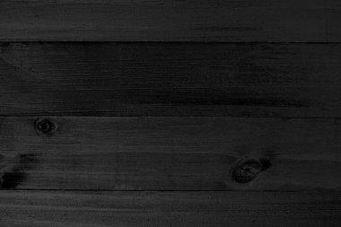 Eski siyah ahşap döşeme, eserin daha ilginç görünmesi için tasarım ya da metin alanında bir arka plan yapmak için mükemmeldir. Fantastik kopyalama alanı olan boşluk, siyah yüzey kavramı