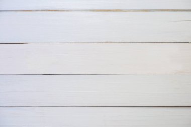 Eski beyaz ahşap zemin, tasarımlarınızı kopyalamak için arka plan için kullanabilir ya da daha iyi görünmesi için metin ekleyebilir. Web sitesi veya duvar kağıdı için yüksek çözünürlüklü ahşap zemin. Yüzey kavramı