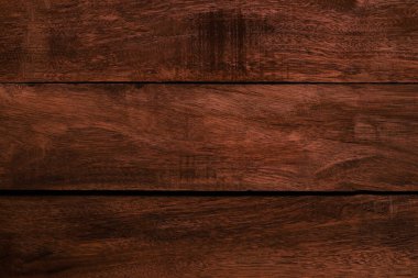 Ahşap ahşap ahşap duvar dokusu yüksek kaliteli arka plan grunge tarzı koyu doğal ahşaptan yapılmış. Tasarımınız veya metniniz için boşluk kopyalayın. Yüzey desenli yatay bileşim