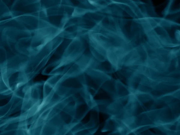 Rök konsistens på en svart bakgrund — Stockfoto