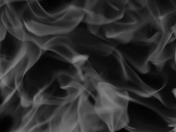 Textura de humo sobre fondo negro — Foto de Stock