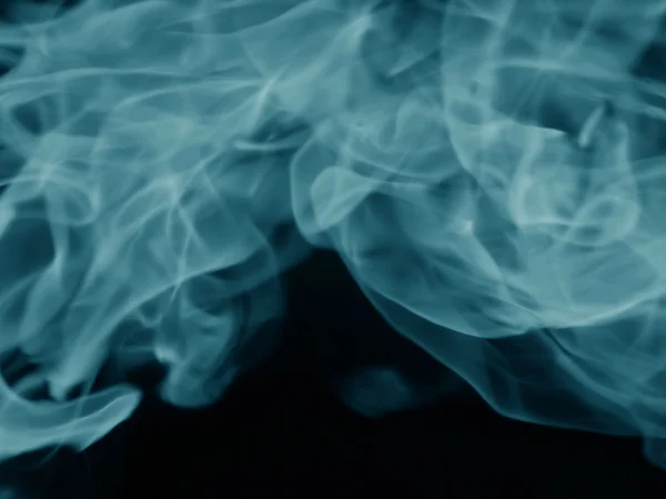 Textura de fumaça em um fundo preto — Fotografia de Stock