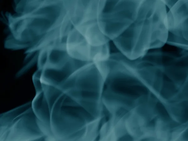 Textur rök svart bakgrund — Stockfoto