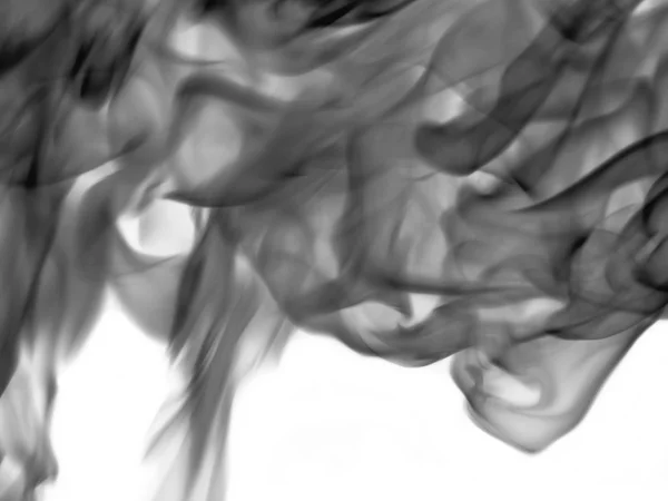 Υφή καπνού σε λευκό φόντο — Φωτογραφία Αρχείου