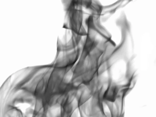 Texture smoke at the white background — Stock Photo, Image