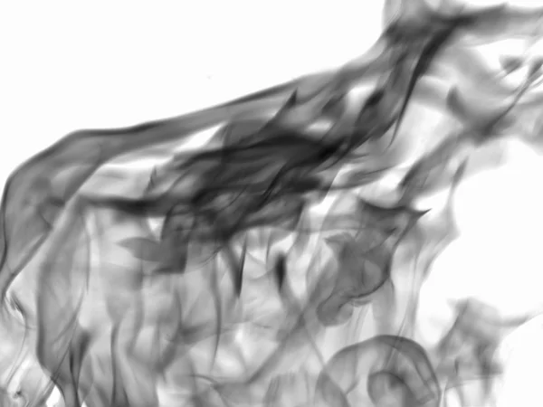 Textura humo en el fondo blanco — Foto de Stock