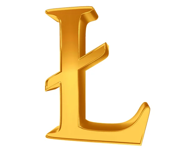 Golden letter l Stock Photos Royalty Free Golden letter l Images