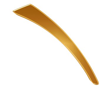 Beyaz bir arka plan üzerinde para birimi simgesi Bengalce Rupisi