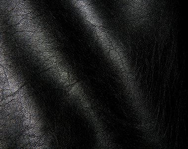 The texture of black genuine leather close up clipart