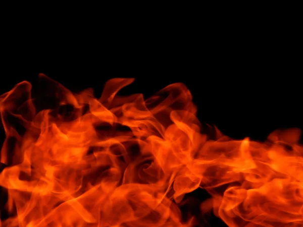 Die Textur von Feuer und Flamme — Stockfoto