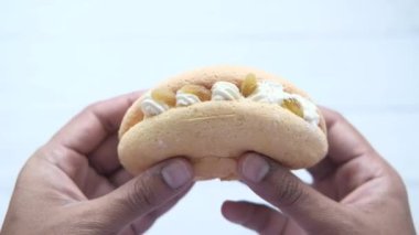 Pastalı pastayı kapatıyoruz. 