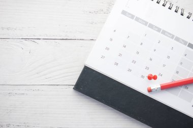 Takvim tarihinde düğmeye basılı son tarih kavramı