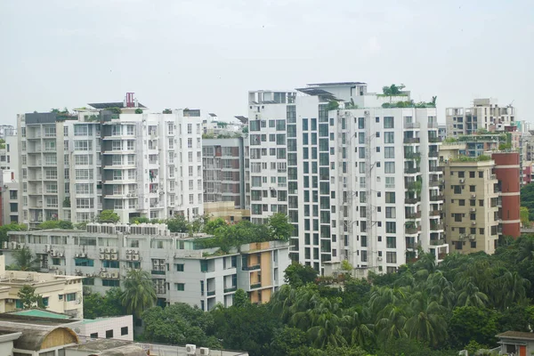 Dhaka city buildings at sunny day — Stock Photo, Image