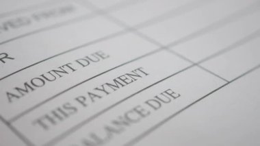 Belge, sunulan hizmetler için ödeme tarihinin ayrıntılarını gösterir.