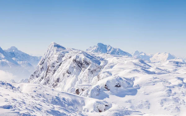 Untersberggipfel Der Blick Vom Gipfel Des Untersbergs Österreich Der Berg — Stockfoto