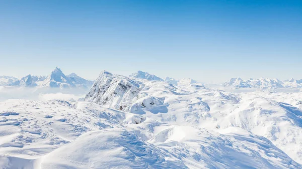 Untersberggipfel Der Blick Vom Gipfel Des Untersbergs Österreich Der Berg — Stockfoto