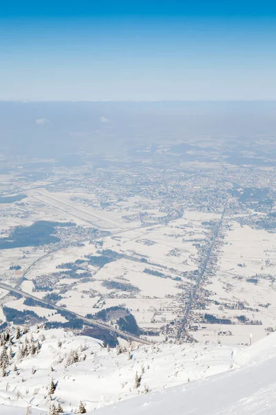 Untersberggipfel Der Blick Vom Gipfel Des Untersbergs Österreich Der Berg — Stockfoto