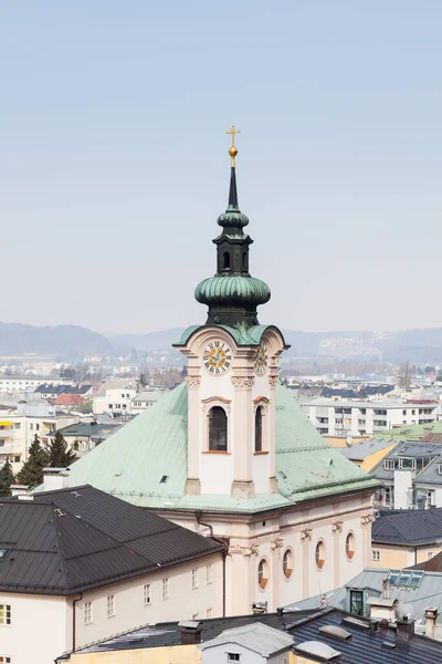 Church Saint Sebastian Salzburg Austria — Stock Photo, Image