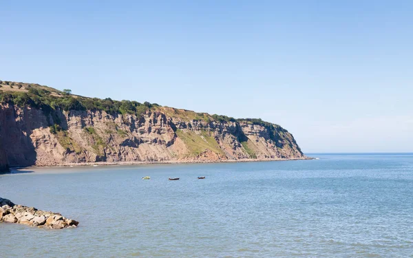 Whitby View View North York Moors National Park England Seaside — Stock Photo, Image