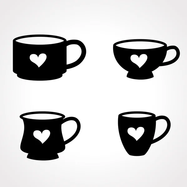 Cup pictogram vector — Stockvector