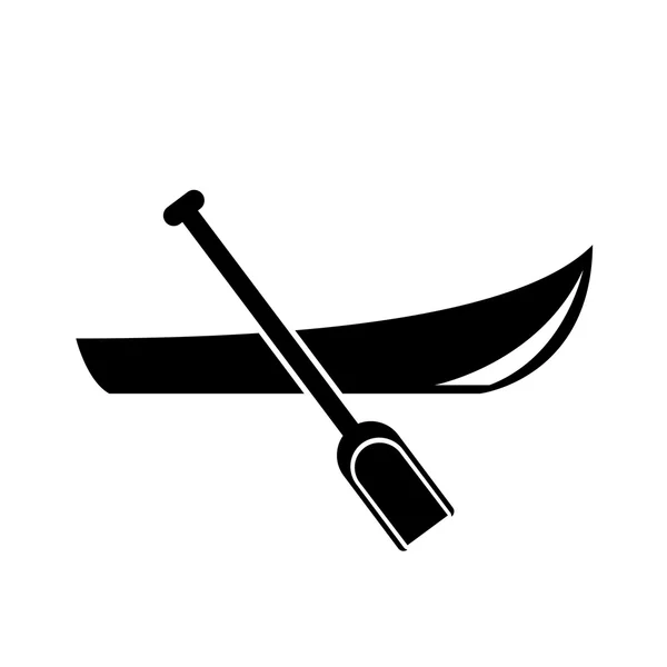 Rowing vector icono — Archivo Imágenes Vectoriales