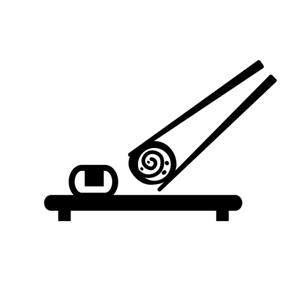 Icono de sushi vector — Vector de stock