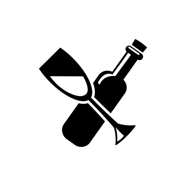 Bebida icono vector — Vector de stock