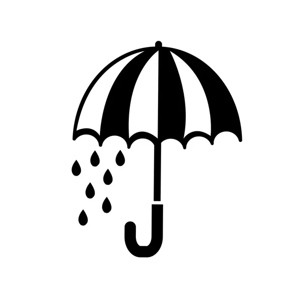 Umbrella icon vector — Stock Vector