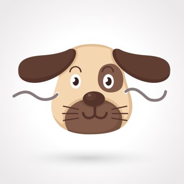köpek maskesi vektör