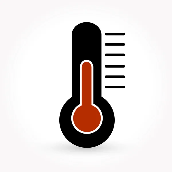 Thermometer icon vector — Stock Vector