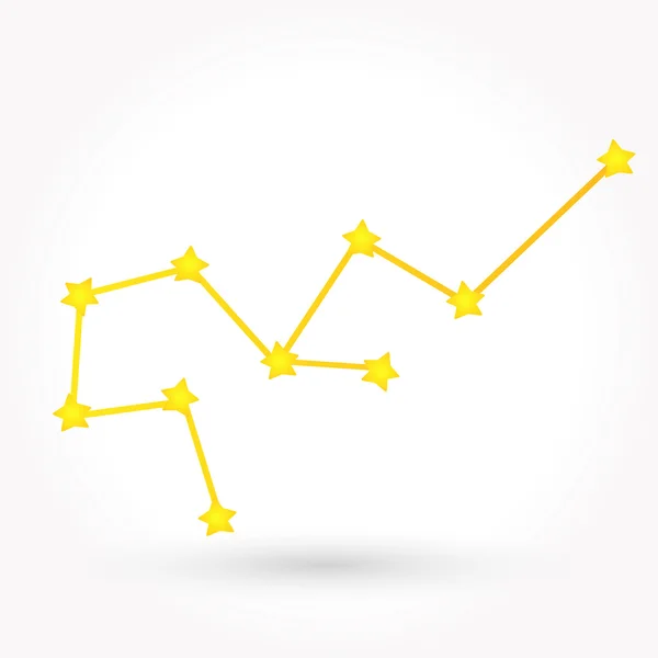 Estrella icono vector — Vector de stock