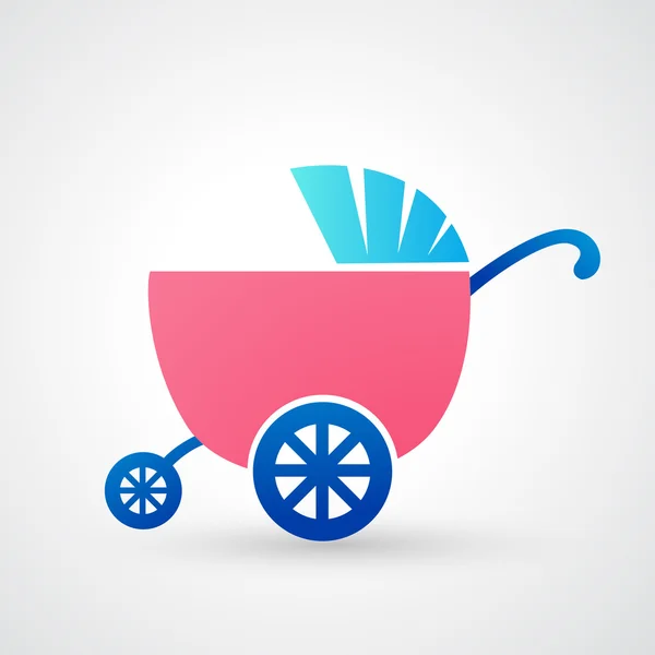 Baby Carriage icon — Stock Vector