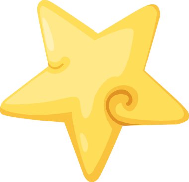 Yıldız simgesi vektör