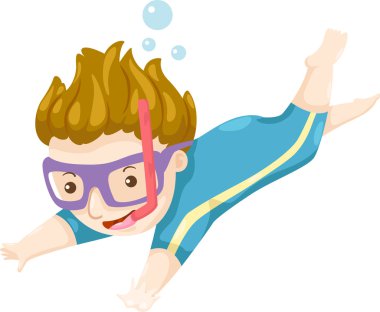 Scuba diver vektör